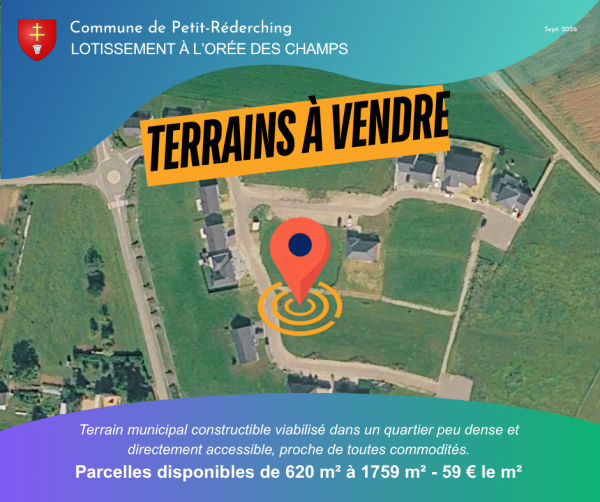 Image de Terrains à vendre au lotissement À L'Orée des Champs