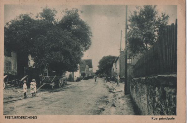 Petit-Réderching en 1939 Image de Petit-Réderching en 1939