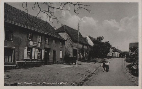 Petit-Réderching en 1939 Image de Petit-Réderching en 1939